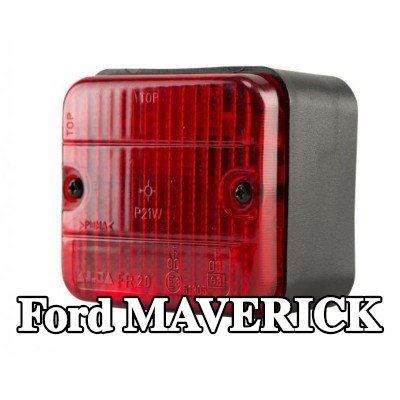 XL مصباح الضباب الخلفي, مع مواد تثبيت, بدون مصابيح — Ford Maverick