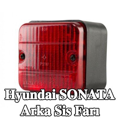 XL Arka sis lambası Arka, sabitleme malzemesi ile, ampuller olmadan — Hyundai Sonata