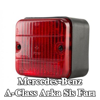 XL Arka sis lambası Arka, sabitleme malzemesi ile, ampuller olmadan — Mercedes-Benz A-Class
