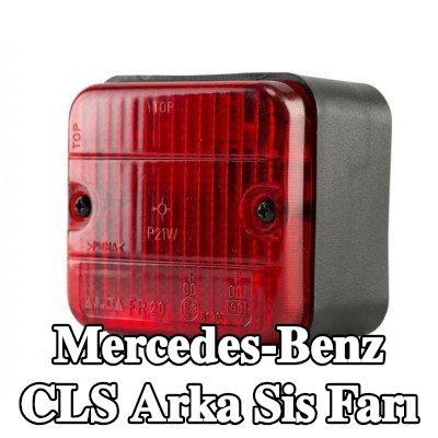 XL Arka sis lambası Arka, sabitleme malzemesi ile, ampuller olmadan — Mercedes-Benz Cls