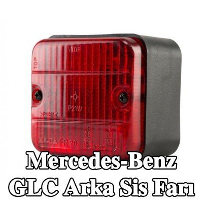 XL Arka sis lambası Arka, sabitleme malzemesi ile, ampuller olmadan — Mercedes-Benz Glc
