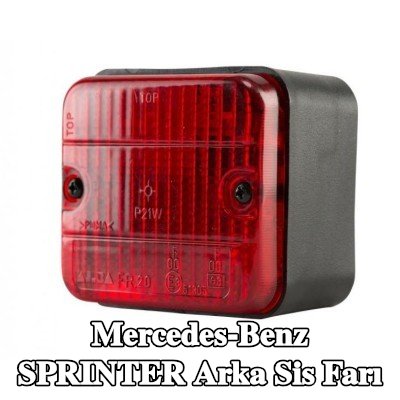 XL Arka sis lambası Arka, sabitleme malzemesi ile, ampuller olmadan — Mercedes-Benz Sprinter