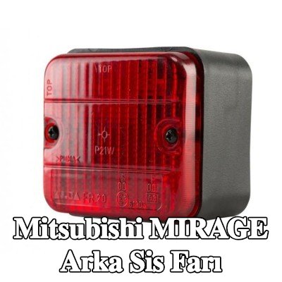 XL Arka sis lambası Arka, sabitleme malzemesi ile, ampuller olmadan — Mitsubishi Mirage