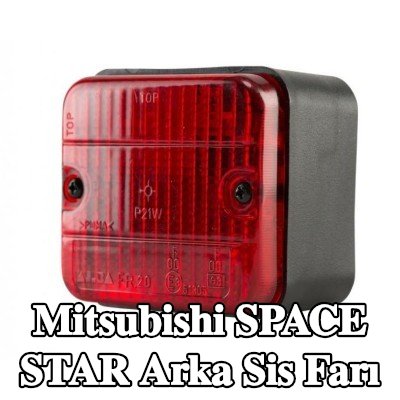 XL Arka sis lambası Arka, sabitleme malzemesi ile, ampuller olmadan — Mitsubishi Space Star