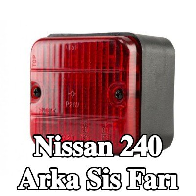 XL Arka sis lambası Arka, sabitleme malzemesi ile, ampuller olmadan — Nissan 240
