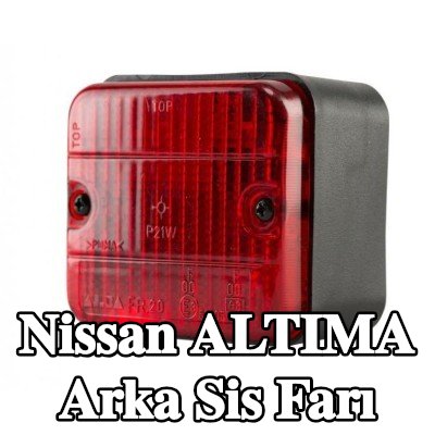 XL Arka sis lambası Arka, sabitleme malzemesi ile, ampuller olmadan — Nissan Altima
