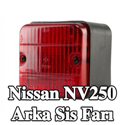 XL Arka sis lambası Arka, sabitleme malzemesi ile, ampuller olmadan — Nissan Nv250
