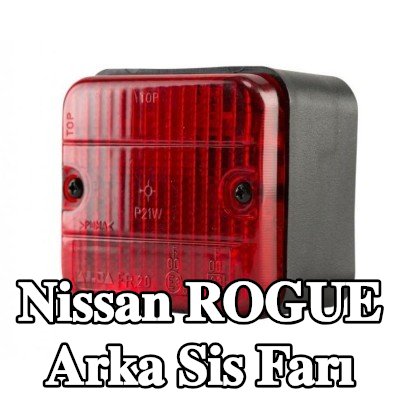 XL Arka sis lambası Arka, sabitleme malzemesi ile, ampuller olmadan — Nissan Rogue