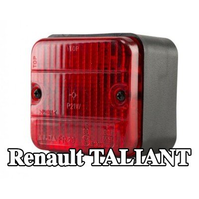 XL مصباح الضباب الخلفي, مع مواد تثبيت, بدون مصابيح — Renault Taliant