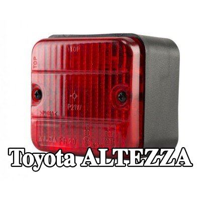 XL مصباح الضباب الخلفي, مع مواد تثبيت, بدون مصابيح — Toyota Altezza