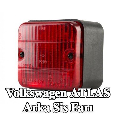 XL Arka sis lambası Arka, sabitleme malzemesi ile, ampuller olmadan — Volkswagen Atlas