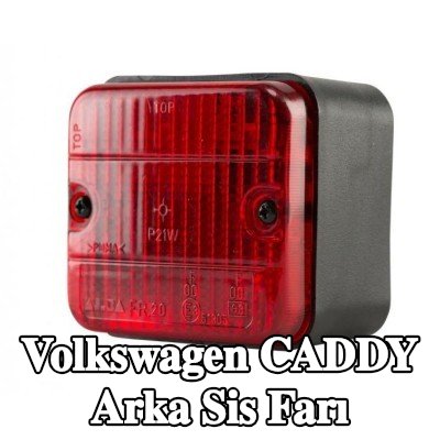 XL Arka sis lambası Arka, sabitleme malzemesi ile, ampuller olmadan — Volkswagen Caddy