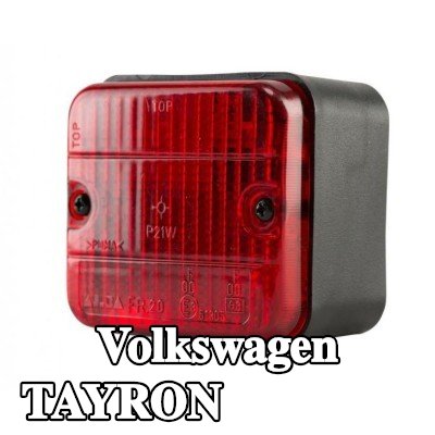 XL مصباح الضباب الخلفي, مع مواد تثبيت, بدون مصابيح — Volkswagen Tayron