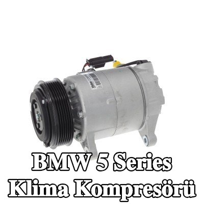 VALEO PAG kompresör yağı içeren klima kompresörü — BMW 5 Series