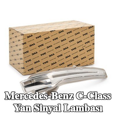TYC Yan sinyal lambası Sol Dış Ayna, LED'li — 2016 Mercedes-Benz C-Class