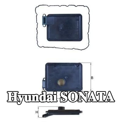 MAHLE مجموعة مرشح ناقل الحركة الأوتوماتيكي مع حشية/سداد — Hyundai Sonata