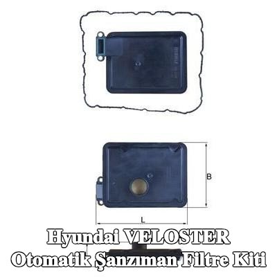 MAHLE Conta/sızdırmazlık elemanı içeren otomatik şanzıman filtre kiti — Hyundai Veloster