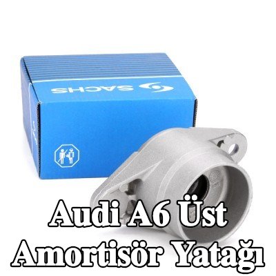 SACHS Üst amortisör yatağı Arka Aks Sol, Arka Aks Sağ, Rulman gerekli değildir — 2008 Audi A6