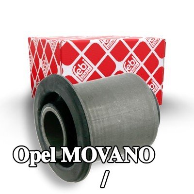 FEBI BILSTEIN جلبة الذراع الخلفي / ذراع التعليق الأمامي, المحور الأمامي السفلي — Opel Movano
