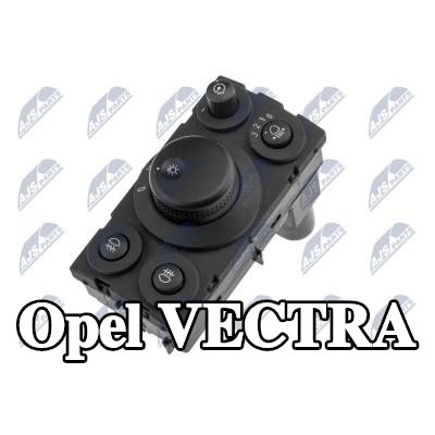 NTY مفتاح المصابيح الأمامية — Opel Vectra