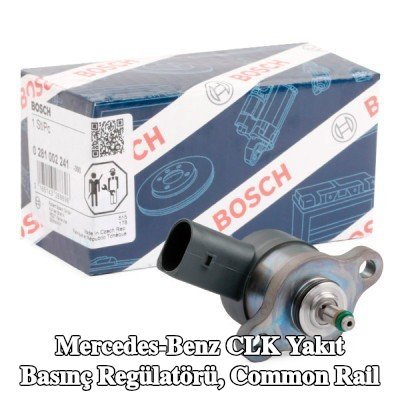 BOSCH Yakıt basınç regülatörü, common rail — Mercedes-Benz Clk