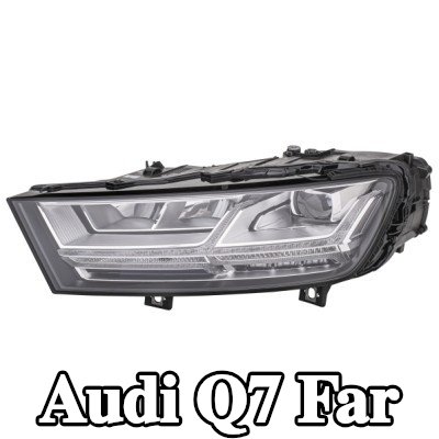 HELLA Far Sol, LED, gündüz farı/konum lambası için LED kontrol ünitesi olmadan — Audi Q7