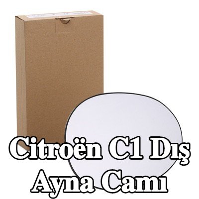 ALKAR Sol yan ayna camı — 2012 Citroën C1