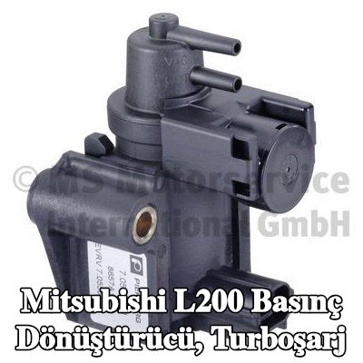 PIERBURG Basınç dönüştürücü, tutuculu turboşarj, filtre ile — Mitsubishi L200