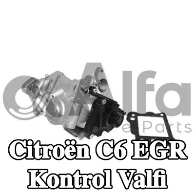 Alfa e-Parts Conalı/sızdırmazlık elemanlı EGR kontrol valfi — Citroën C6