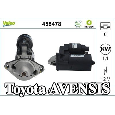 VALEO محرك التشغيل 1, 1kW — 1997 Toyota Avensis