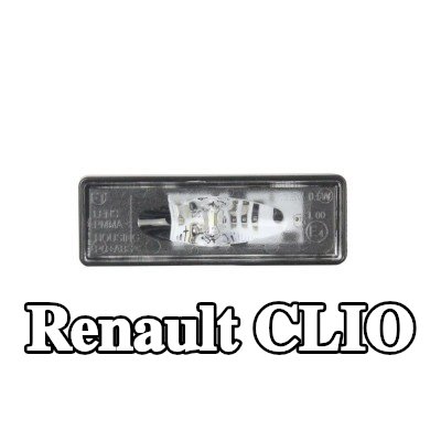 ABAKUS مصباح لوحة الترخيص — Renault Clio