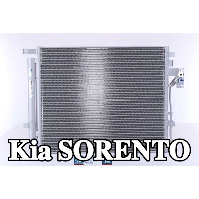 NISSENS مكثف تكييف الهواء مع مجفف, مع تعبئة بالنيتروجين — 2012 Kia Sorento