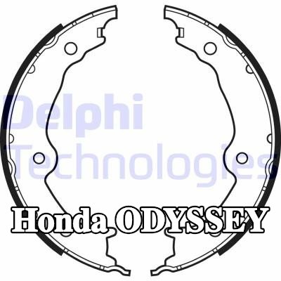 DELPHI مجموعة أحذية الفرامل — Honda Odyssey