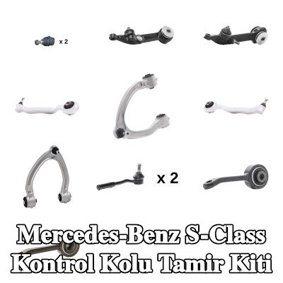 RIDEX Kontrol kolu tamir kiti Ön Aks — 2000 Mercedes-Benz S-Class