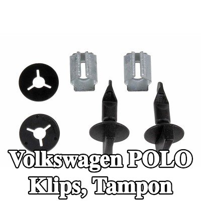 METZGER Klips, tampon — Volkswagen Polo