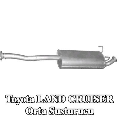 POLMO Orta susturucu — 1997 Toyota Land Cruiser
