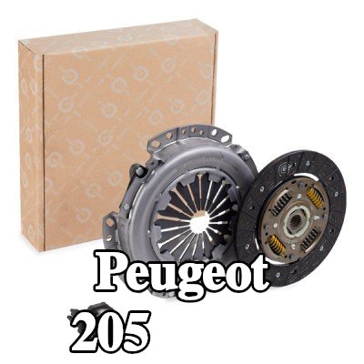 VALEO طقم القابض CLASSIC KIT3P, مع محمل تحرير القابض — Peugeot 205