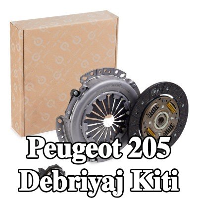 VALEO Debriyaj kiti CLASSIC KIT3P, debriyaj ayırma yatağı ile — Peugeot 205