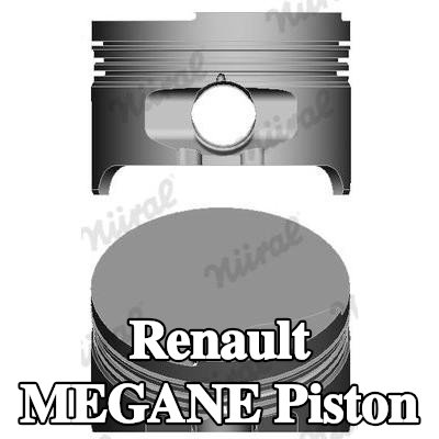 NÜRAL Silindir pistonu 3, silindir için 4 — 1996 Renault Megane