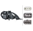 HELLA Far Sol, H7/H7, PY21W, W5W, ampullü, far seviyeleme motorlu, Gösterge Rengi: şeffaf — 2002 Mercedes-Benz ML-Class (4)