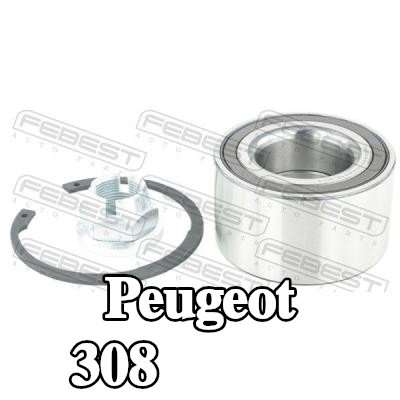 FEBEST محمل العجلة مع حلقة مستشعر ABS — Peugeot 308