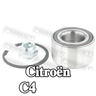 FEBEST محمل العجلة مع حلقة مستشعر ABS — 2011 Citroën C4