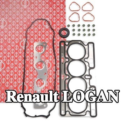 ELRING مجموعة حشيات, رأس الأسطوانة مع أختام صمامات — Renault Logan