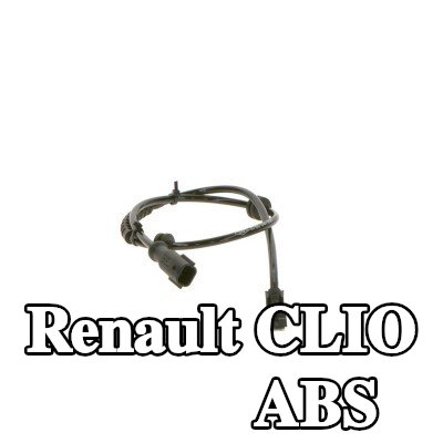 BOSCH مستشعر ABS للمحور الخلفي, مع كابل — 2005 Renault Clio