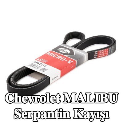 GATES Serpantin kayışı Micro-V, 2213mm, Number of ribs: 6 — 2002 Chevrolet Malibu