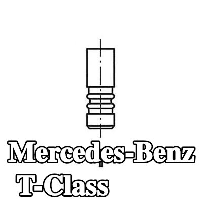 FRECCIA صمام السحب ساق الصمام المطلي بالكروم — Mercedes-Benz T-Class