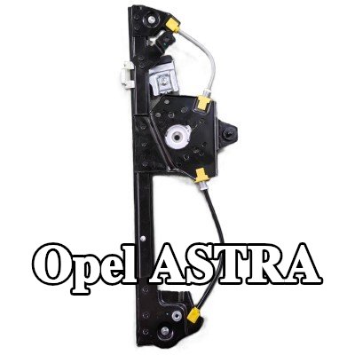 DOGA منظم نافذة خلفي أيسر, كهربائي, بدون محرك كهربائي — Opel Astra