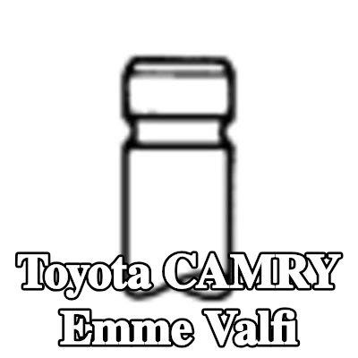 TRW Engine Component Emme valfi Nitrürlenmiş valf gövdesi — Toyota Camry
