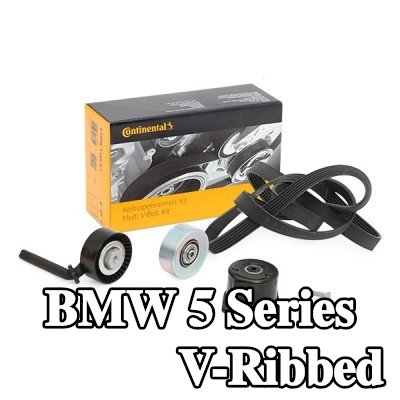 CONTITECH مجموعة أحزمة V-Ribbed — 2005 BMW 5 Series