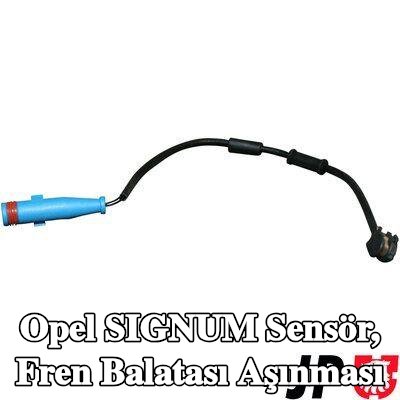 JP GROUP Sensör, fren balatası aşınması — Opel Signum